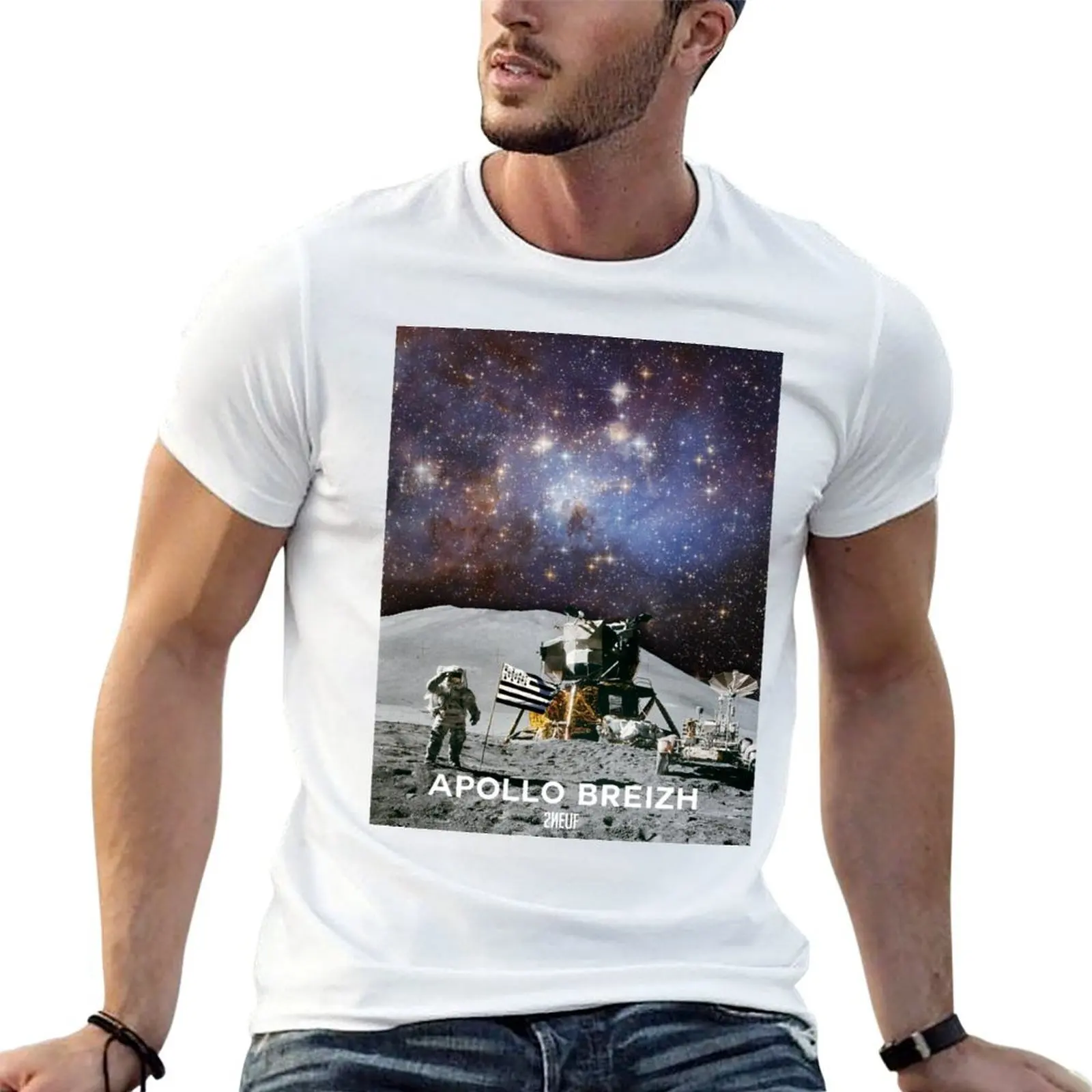 

Apollo Breizh T-Shirt funny t shirts man man t shirt cotton t shirts for man graphic vintage T-shirt