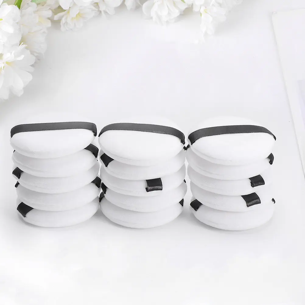 20Pcs Fine Touch Powder Pads for Even Foundation Blending – Skin-Safe, Gentle on Sensitive Skin