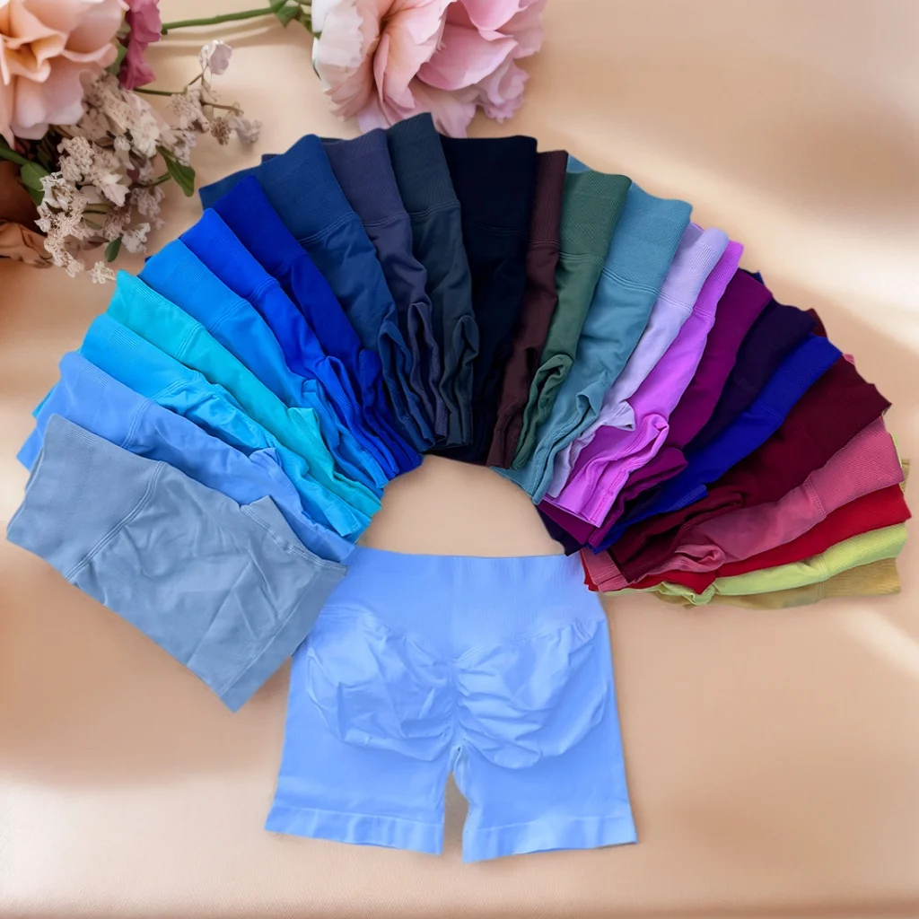 Clearance Sale: Limited Sizes Remaining Peach Hip Lifting Sports Shorts Women High Waist and Waist Tightening