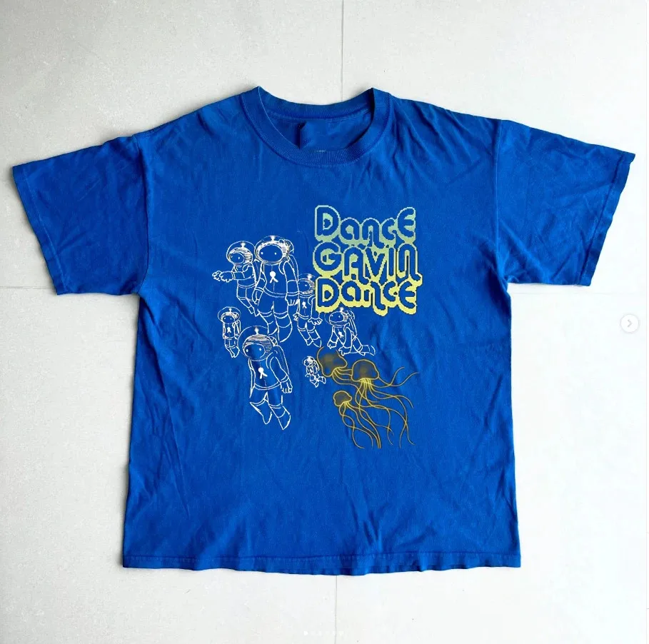 DANCE GAVIN DANCE BAND Royal T Shirt Unisex Cotton BS922