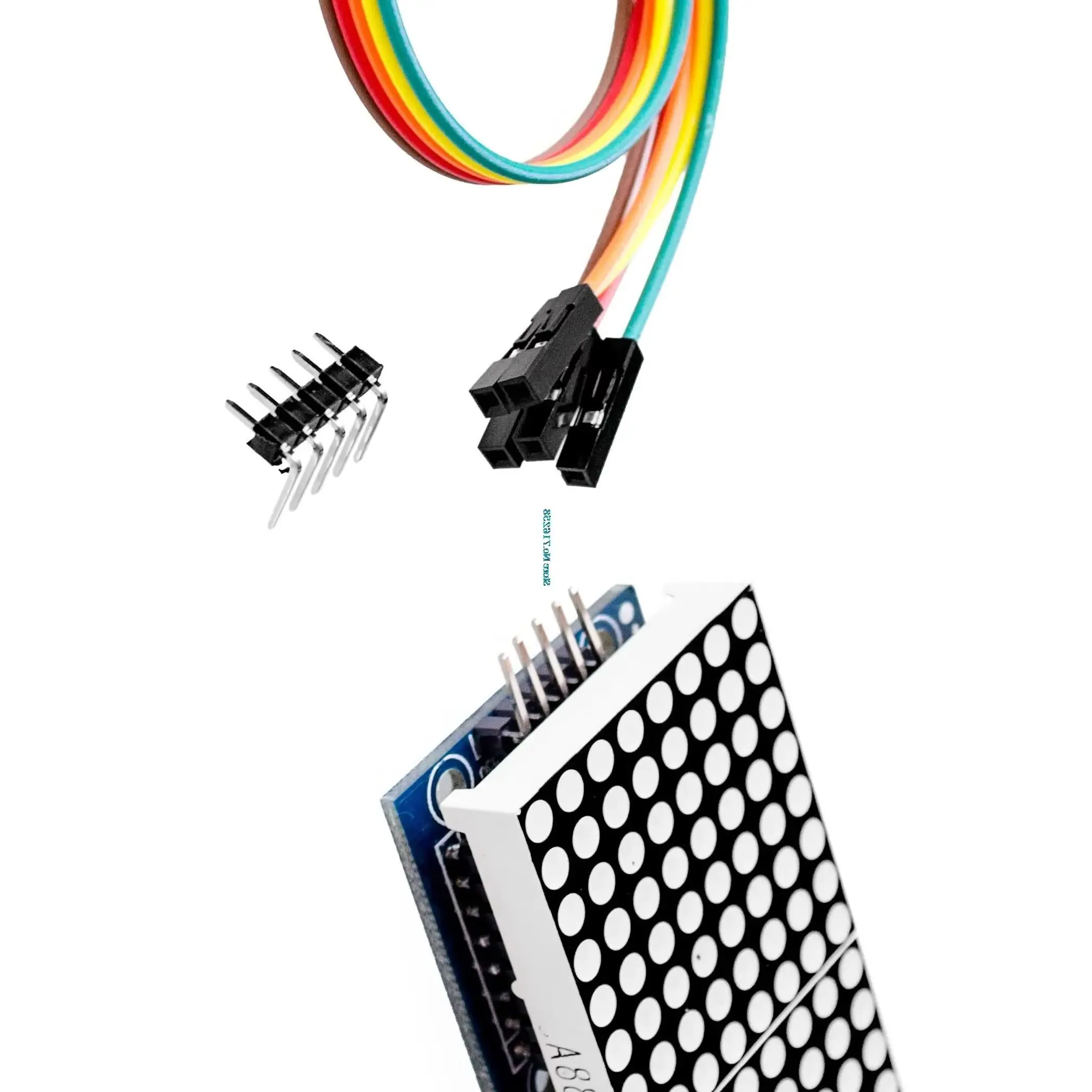 MAX-7219 Dot Matrix Module Microcontroller 4 In One Display with -5P Line