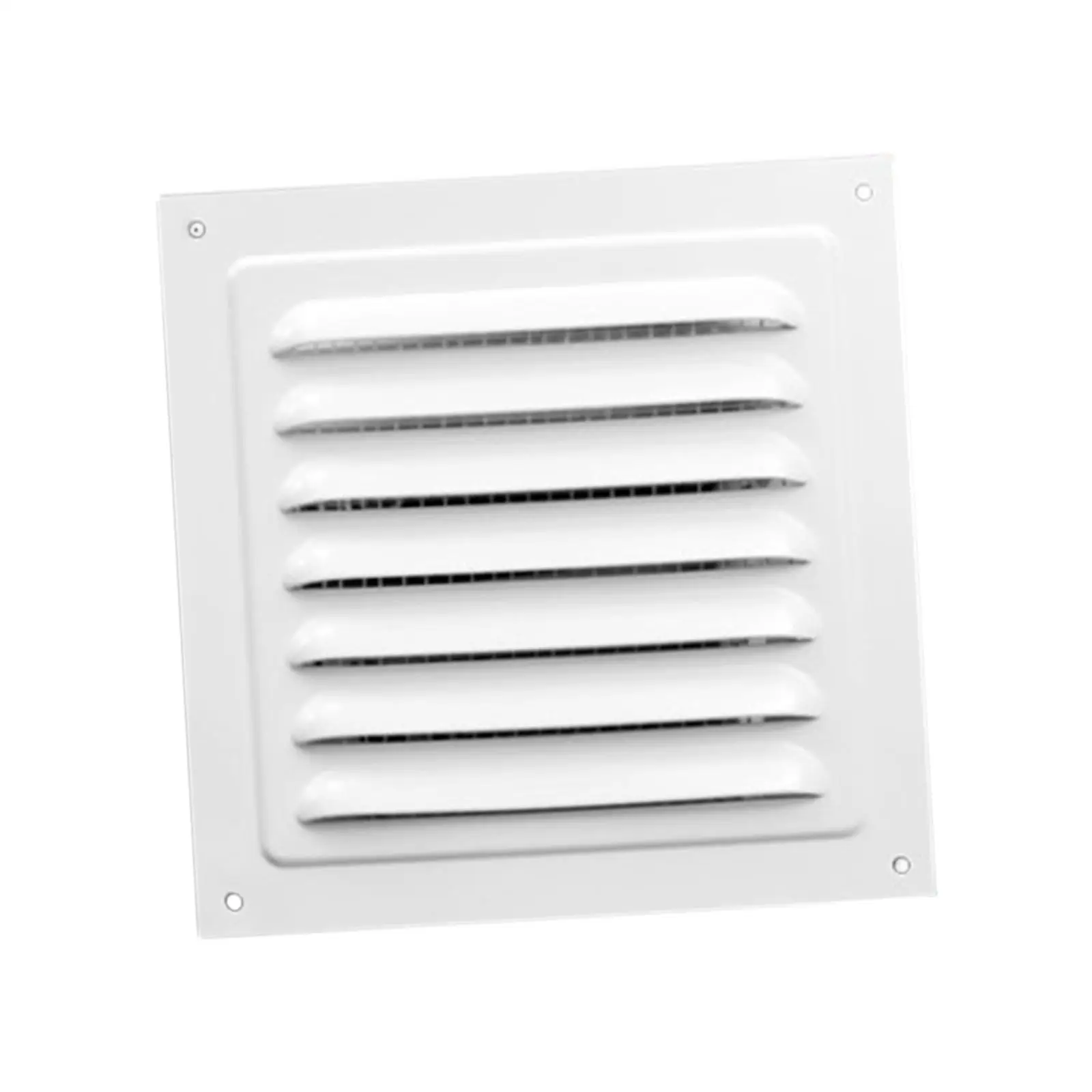 Square Ventilation Grille Made of Aluminum Alloy, Return Grille, Air Outlet Cover with Fine Mesh, Quick Installation for