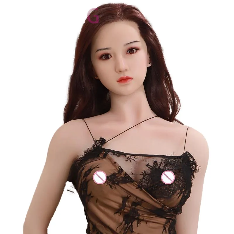 TPE Main Body Adult Companion Doll with EVO Skeleton Big Chest Sexy C Cup Breast Soft Feeling Masturbation Toy - Anal & Vagina