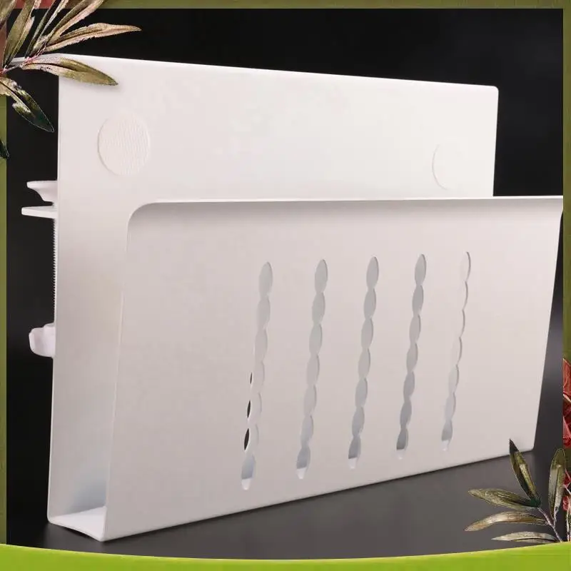 

New-4X Desk Side Storage,Hanging Desk Storage,Under Desk Storage, Tablet Storage,Made Of Steel,Load Capacity 3Kg B