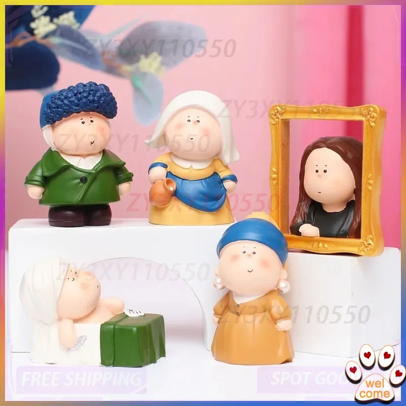 

2025 New Moon Half Artist Blind Box Creative Cute Desktop Ornaments Interior Decorations Children Toy Birthday Gift Holiday Gift