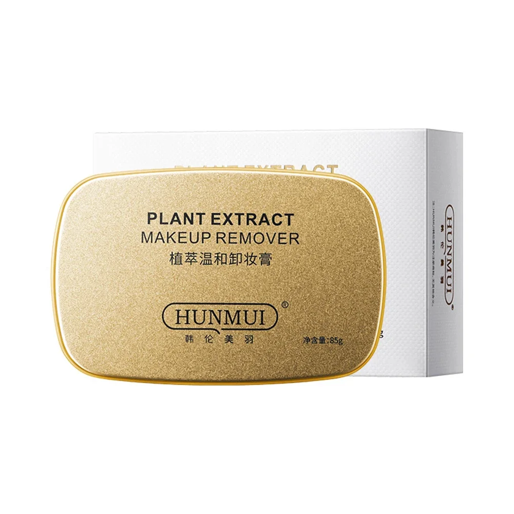 3 in 1 Gentle Non Stimulating Makeup Remover Cream 85g Plant Extract Cleansing Cream for Eyelash Lip Eye