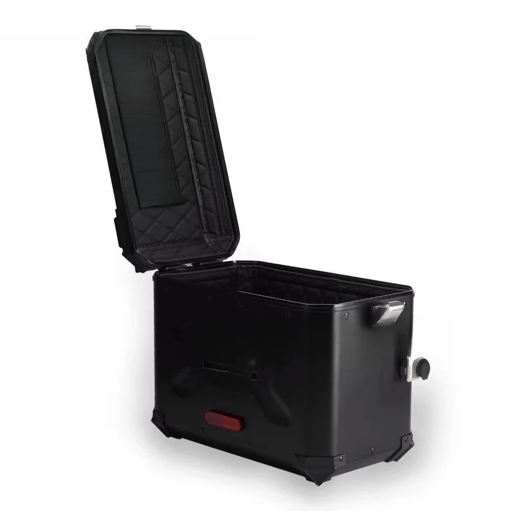 Motorcycle Side Cases Rear Luggage Tail Box W/ Mount Plate System for Pan America 1250 Special RA1250S RA1250 2021-2022 5