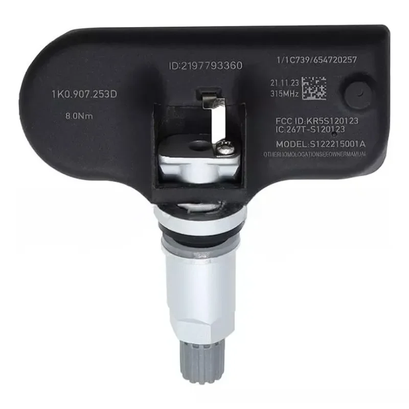 

1K0907253D Датчик давления в шинах для Audi TT A3 A4 B5 S5 A5 2006-2013 для 2009 VW Passat B6 Volkswagen Beetle Jetta TPMS 315 МГц