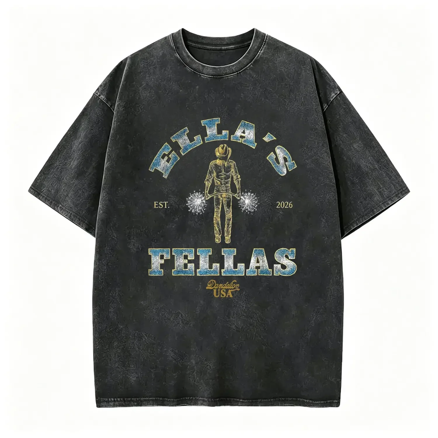 Casual Classic Cotton T-Shirt Featuring Ella Fella Design
