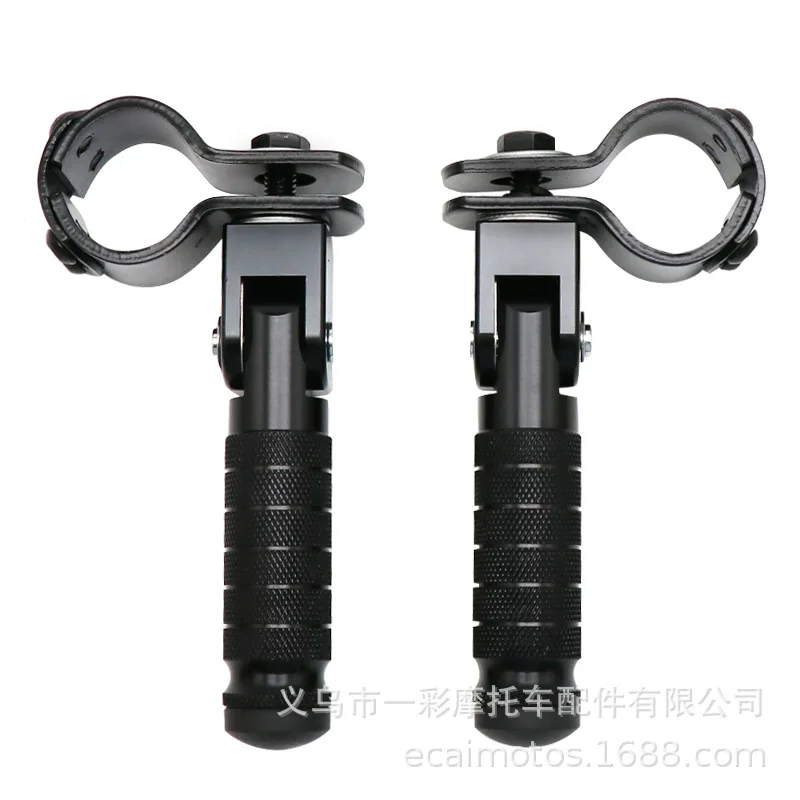 

30-35mm Clamp CNC Aluminum Motorcycle Part Universal Pedals Folded Footrest Footpeg Motorcycles Mopeds, Scooters,bicycle