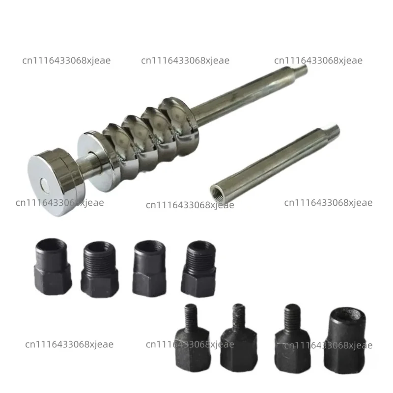 Fuel injector vehicle disassembly tool set, sliding hammer puller, fuel injector pulling tool, sliding type puller