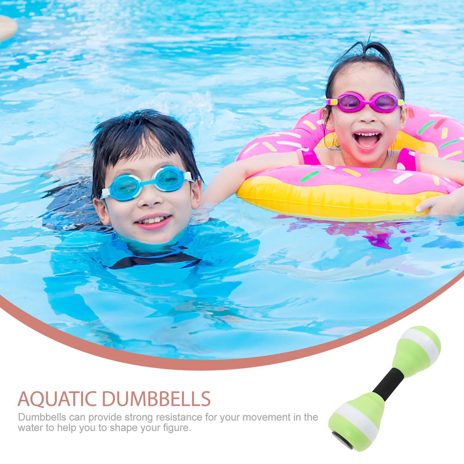 

Water Sports Dumbbells Pool Exercise Equipment Weights Outdoor Workout Dumbells Eva Swim Resistance