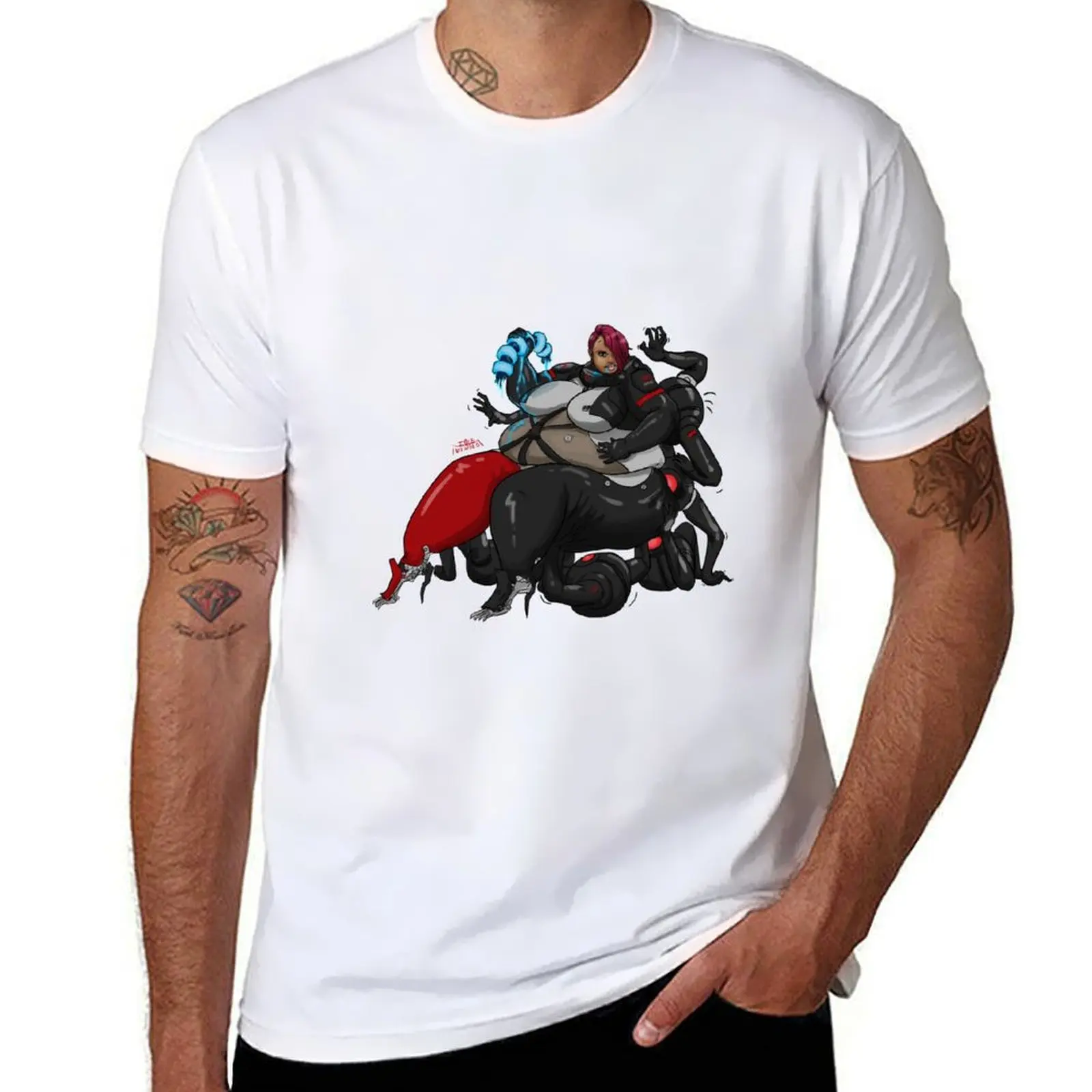 

Nanomachines! T-Shirt cotton t shirts man 100% essential t shirt T-Shirt