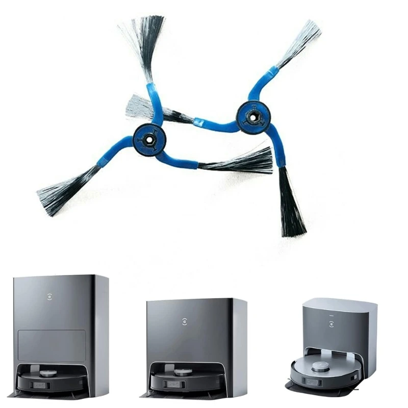 Paquete 6 cepillos cerdas repuesto para barrido lateral, juego cepillos barrido adecuados para uso doméstico y