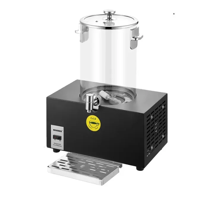 

Single/Double Tank Electric Juice Drink Dispenser 220v Refrigeration Cold Beverage Machine Stainless Steel Plastic Dispenser
