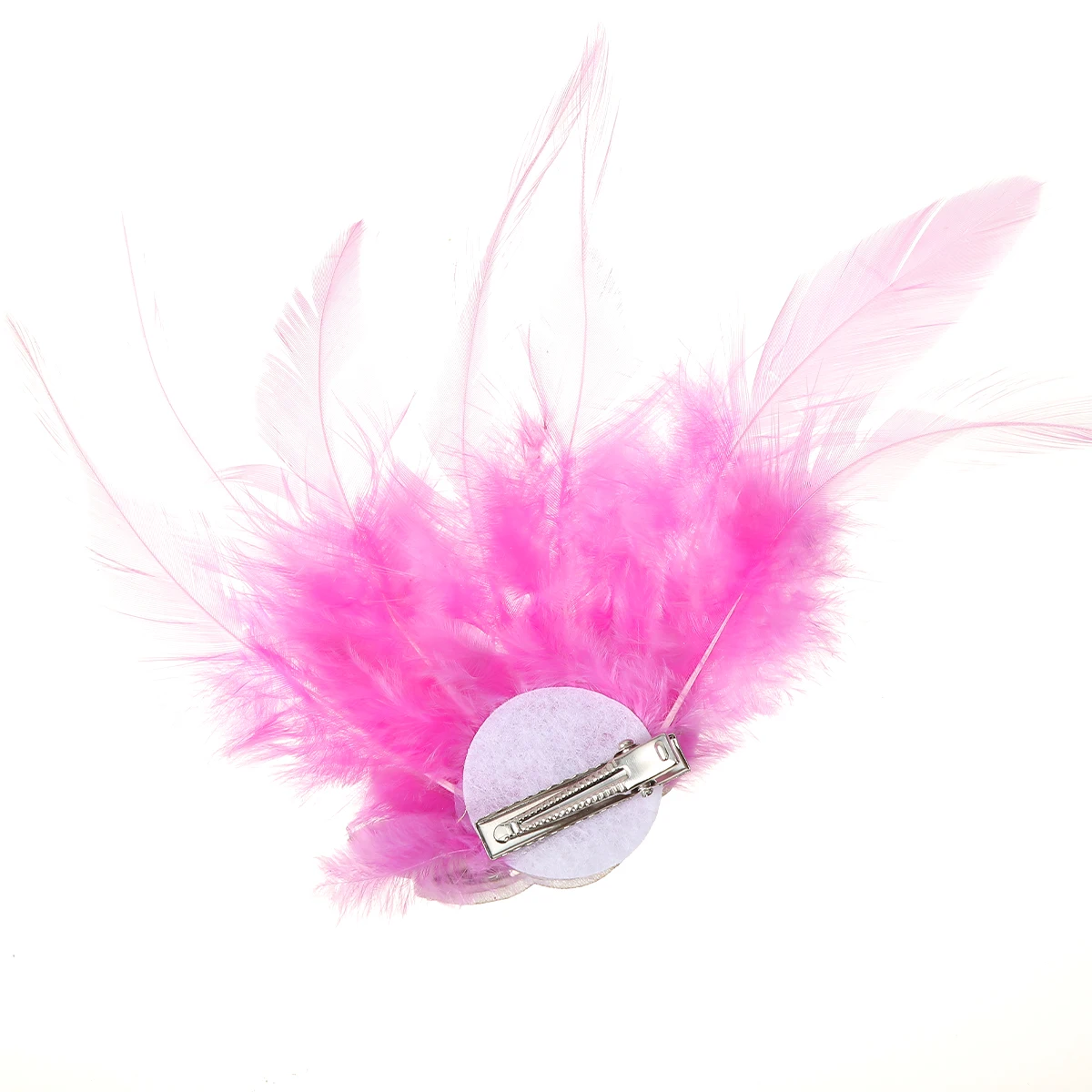 AWAYTR Diamond Feather Hairpin Artificial Hair Clips Girl Hair Accessories Mother\'s Day Gift Valentine Headwear