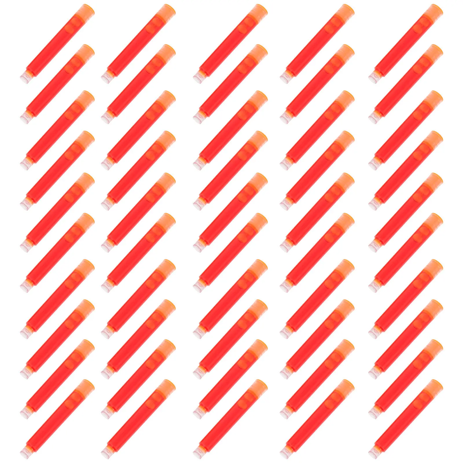 50Pcs Refill Ink Tool Fountain Pen Ink Absorber for Calligraphy Practice Strong Plastic Construction Easy Installation Use