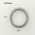 Silver 30x33mm
