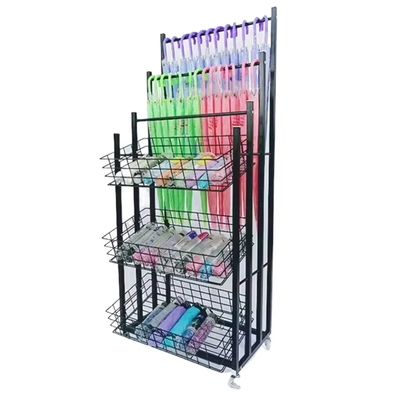 

Outdoor sun beach golf car umbrella metal display stand shop folding automatic umbrella storage stand bracket