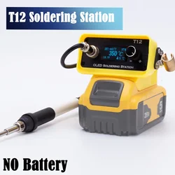 For Dewalt 18V lithium battery T12 soldering iron for DIY home appliance repair watch repair and wire soldering (No  Battery)