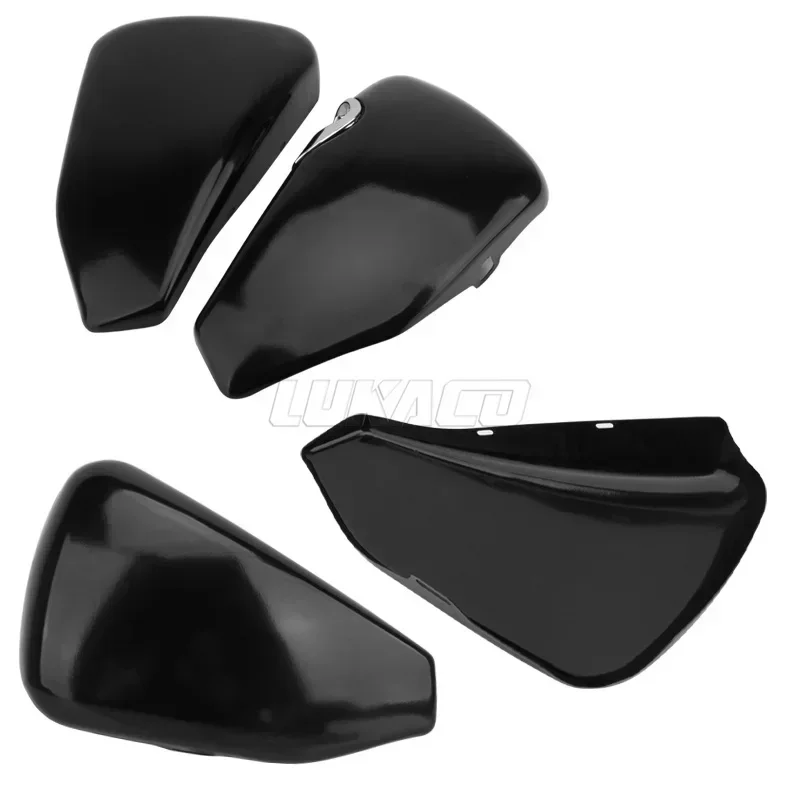 Motorcycle Left Right Battery Fairing Cover Side Guard Protection Motocross For Harley Sportster XL883 XL1200 X48 2014-2021 2022