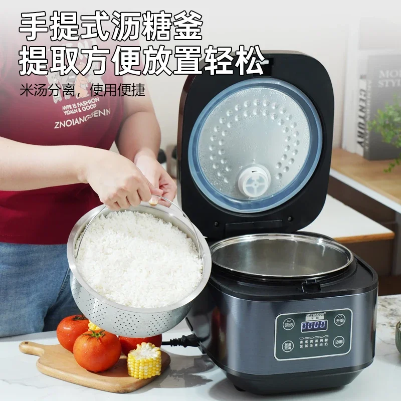 Smart rice cooker household 3L4 liter large capacity multifunctional mini rice cooker low sugar 0 coating