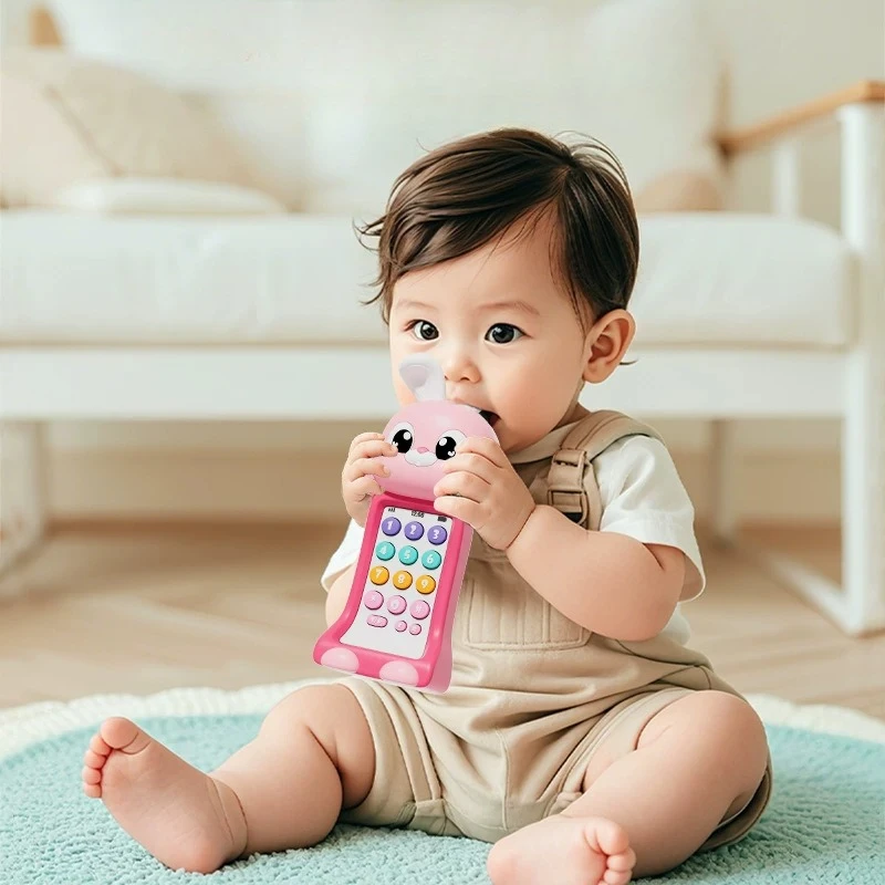 Childrens Mobile Phone Toys Good for Babies Intelligence Early Education 0 To 1 Years Old  Baby Imitation Model Music Telephone