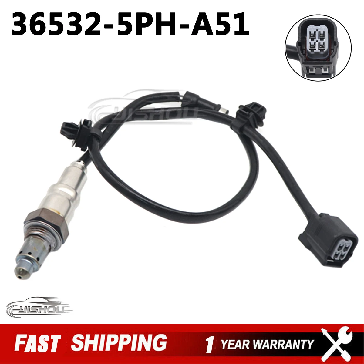 36532-5PH-A51 Car Downstream Air Fuel Ratio Lambda O2 Oxygen Sensor for Honda CR-V 2.4 2017 2018 2019 365325PHA51 36532 5PH A51