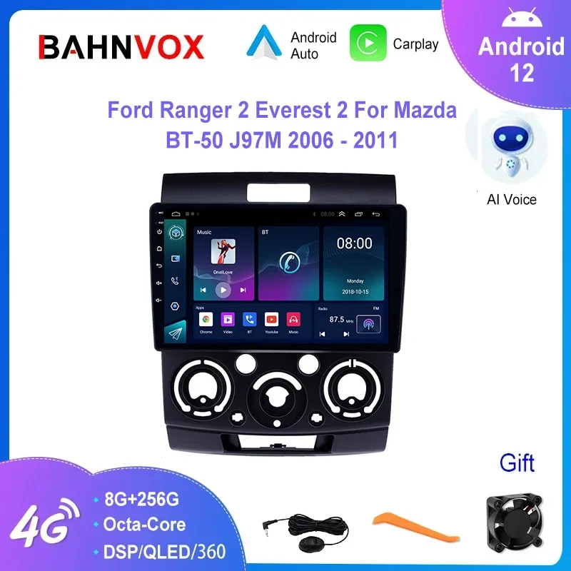 

9 "Android автомобильное радио для Ford Everest Ranger Mazda BT50 BT-50 2006 2010 GPS-навигация мультимедийный плеер стерео экран головное устройство