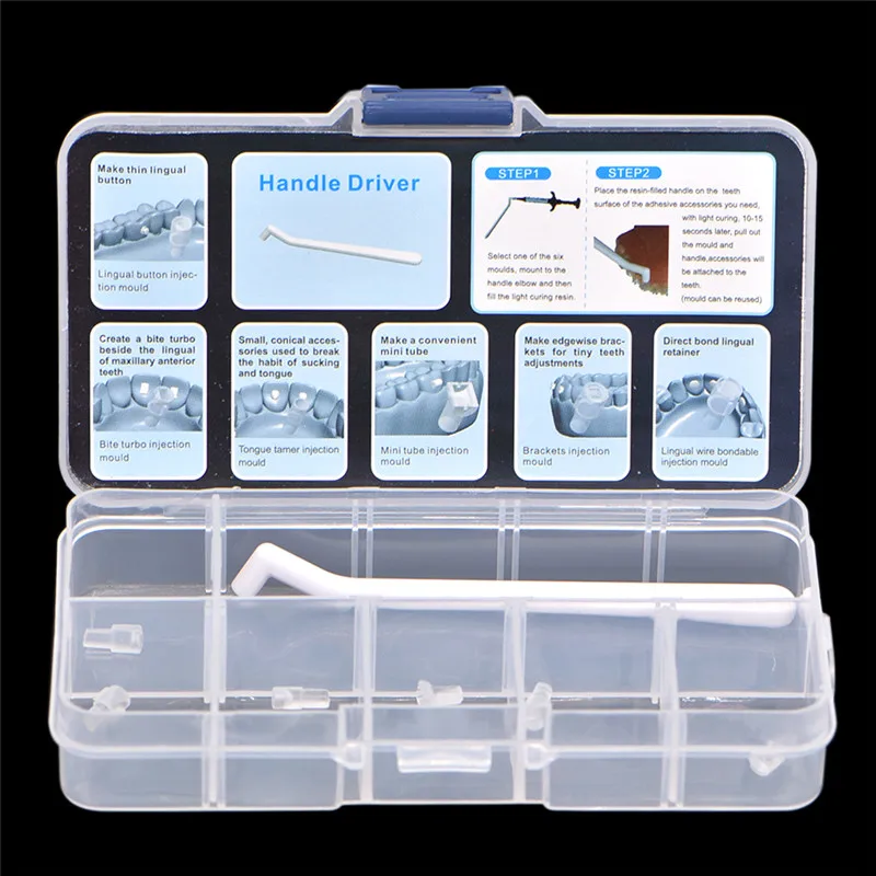 1set Dental Orthodontic Mould Starter Kit Mini Forming Mold Injection Moulds Dentistry Accessories Dental Products
