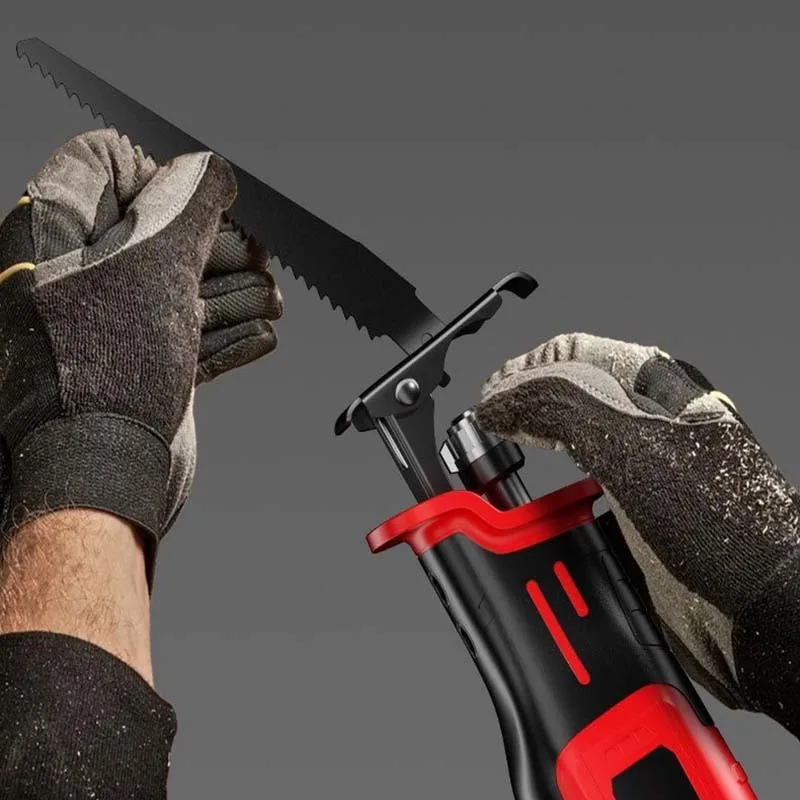 

Brushless Electric Reciprocating Saw Household Electric Saw Ergonomic Hand Rest Suitable For Cutting Bones And Frozen Meat