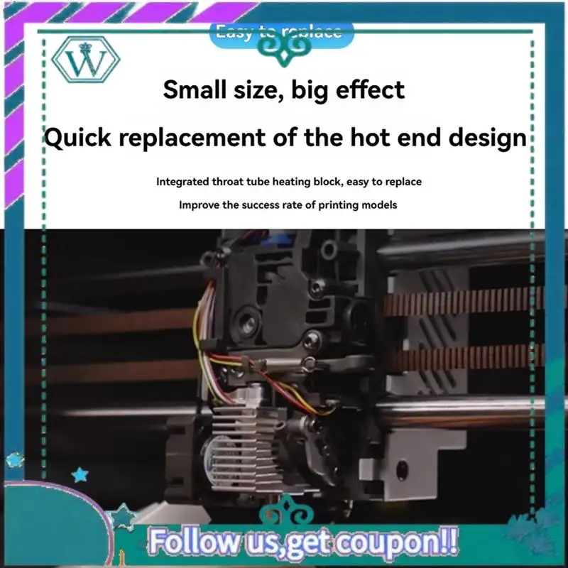 

Модернизированный модернизированный Hotend для Anycubic Kobra S1, комплект Hotend для Anycubic Kobra S1, нагревательный Hotend 24 В, 60 Вт, 200 К 300 ℃