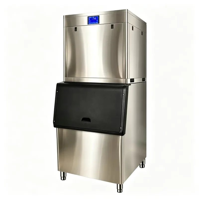 Hot Sale Electric Commercial Ice Making Machine Energy Saving Compressor High Productivity 160-600kg Fast Ice Cube Maker