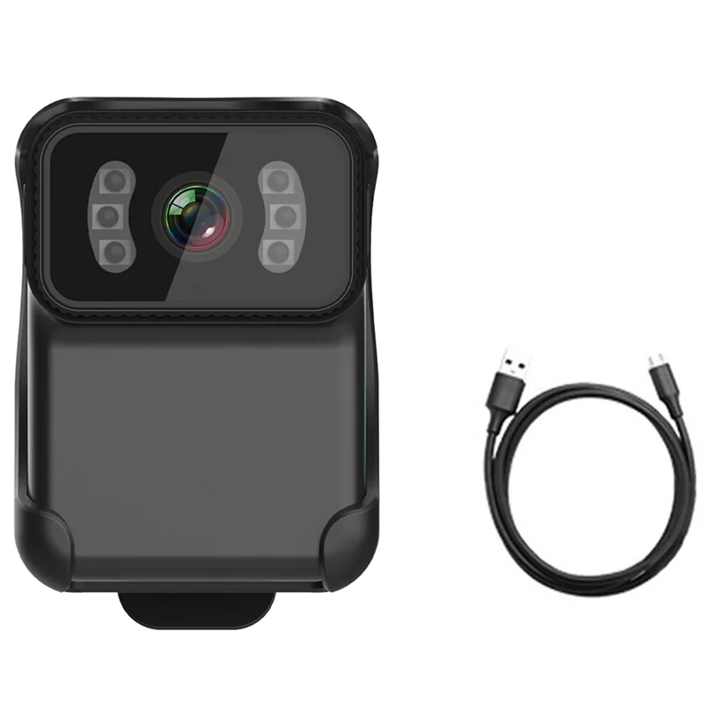 

CS02 1080P HD Portable Body Action Camera WiFi DV Camcorder Loop Recording Support TF Card Night Vision Cam MP4 Video-AB01