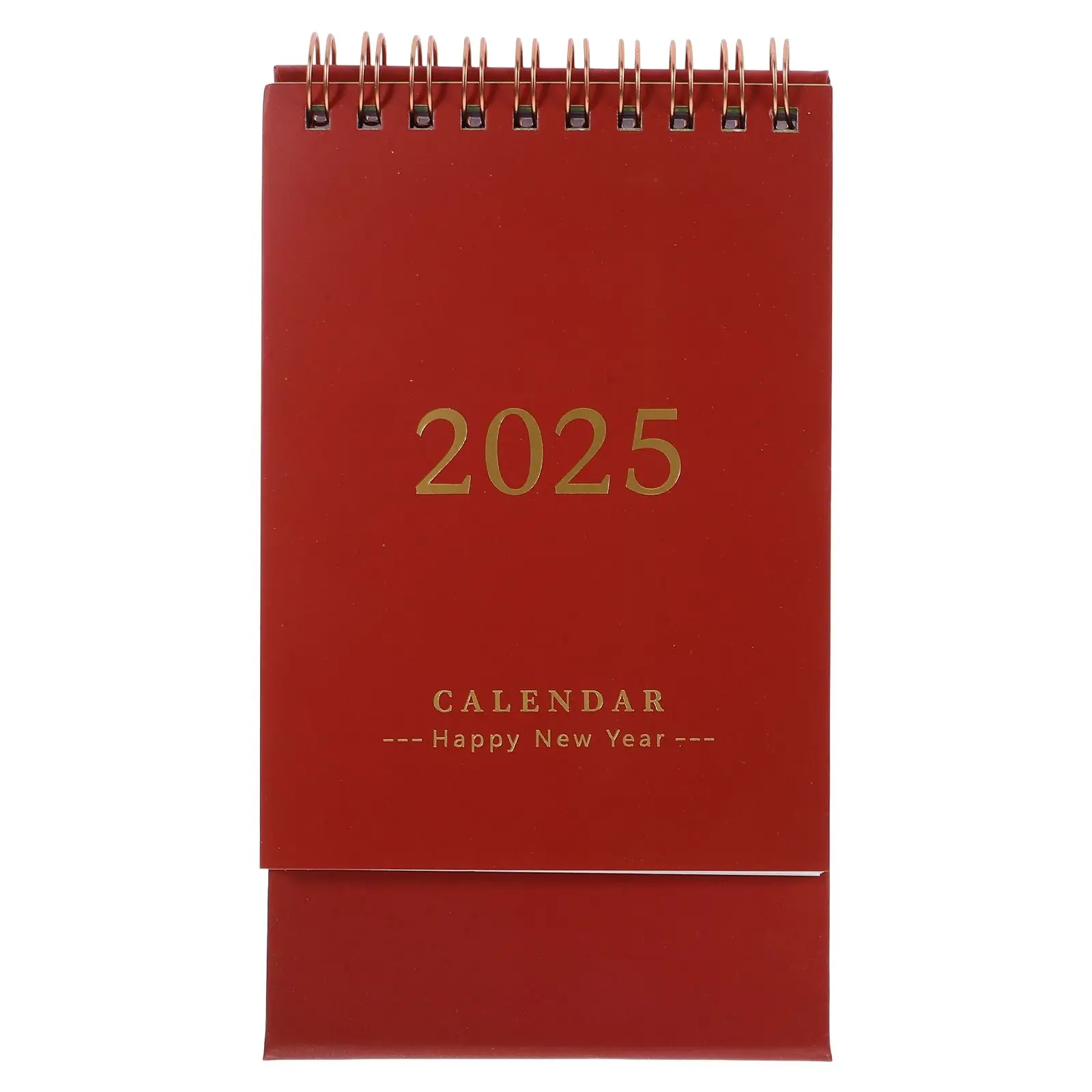 

Simple Desk Calendar Desktop Flip Mini Paper Planner 2025 Monthly Vertical Display Table Top Yearly Standing Student Teacher