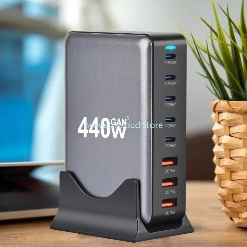 

Y88B Advanced 440W USB C Power Adapter with Safety Features for Devices