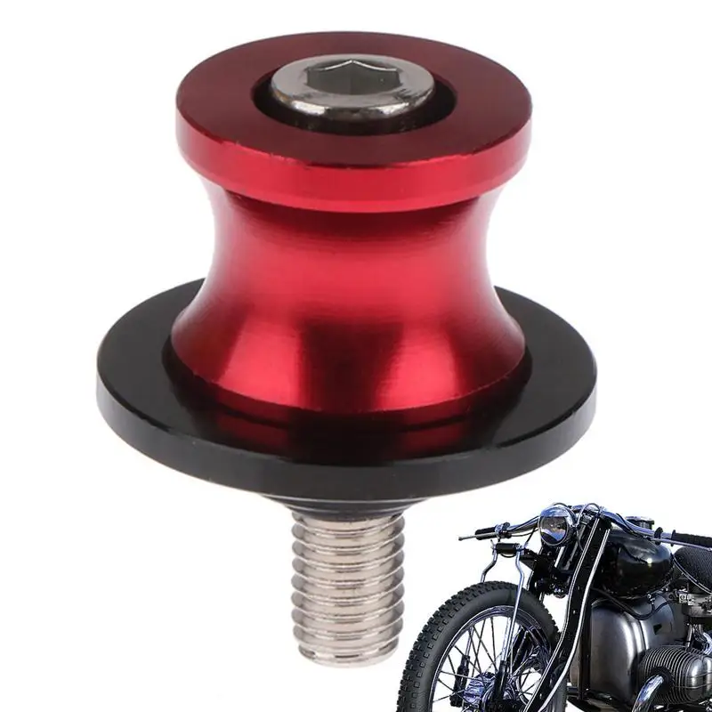 Motorcycle Swing Arm Slider Spools Stand Bobbin Screw M8 Universal Swingarm Spools For Lifting Pin Screw Swing Arm Sliders Spool