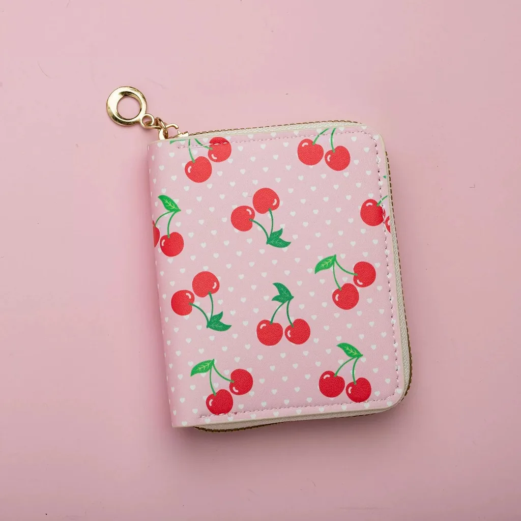 Coin Purse Lightweight Portable Coin Purse Mini Wallet  Zipper Card Holder For Backpack Bank Cards Storage