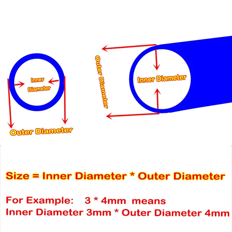 Food Grade Gray Silicone Tube Gel Flexible 1 Meter dia. 3 4 5 6 7 8 10 12 13 14 15 16 19mm Beer Milk Rubber Hose Pipe Soft 1M