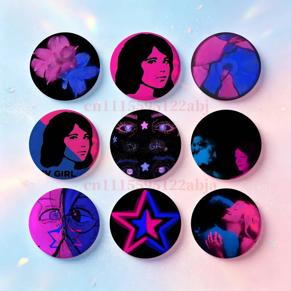 TV G-GIRL HD Print Badges Pretty Round Display Brooches IP merchandise 32mm 58mm 75mm 44mm 25mm