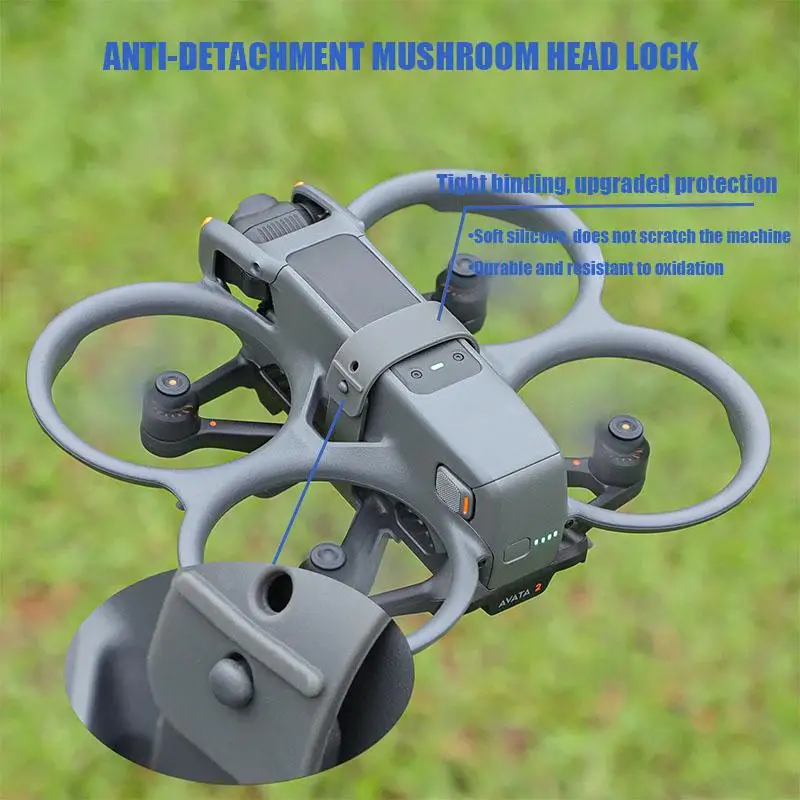 Volodymyr Carrello di Atterraggio per DJI Avata 2 Drone Protezione Anti-collisione Piedi Intensificare Supporto Gamba Staffa per Avata 2 Accessorio