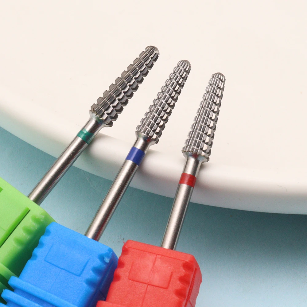 قطعة واحدة من مثقاب الأظافر الاحترافي من الكربيد - أداة إزالة الجل الفعالة، ملحق مثقاب كهربائي للتقليم وفن الأظافر، Unsce #2