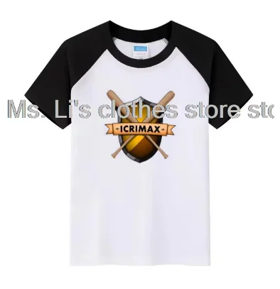 

2024 hot sale Casual icrimax Merch Boys/Girls cotton Tshirt Funny Unisex Tops