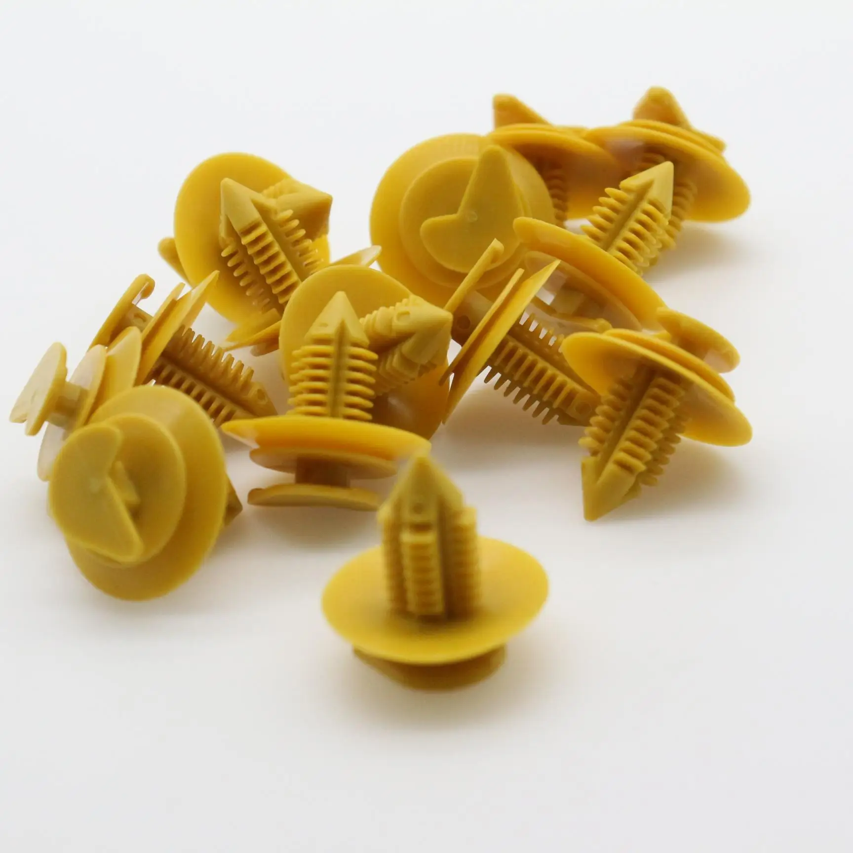 15 pcs Door Panel Clips Retainer Compatible With Fiat Alfa Romeo 1990-1994 & FIAT UNO 1983-2002 14191280 Yellow Nylon Fasteners
