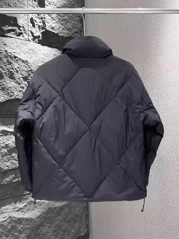 

Couples Cotton Jaet Men's Casual Warm Autumn Winter Outerwear Faion Brand Slim Fit Versatile Cotton Coat Top Youth ular