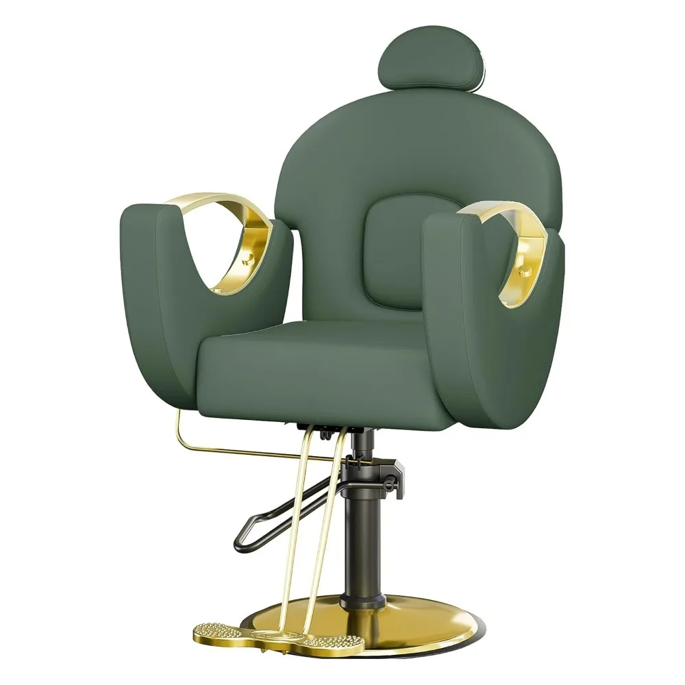 Salon Chair for Hair Stylist Hydraulic Barber Chair Hairdressing Beauty Spa