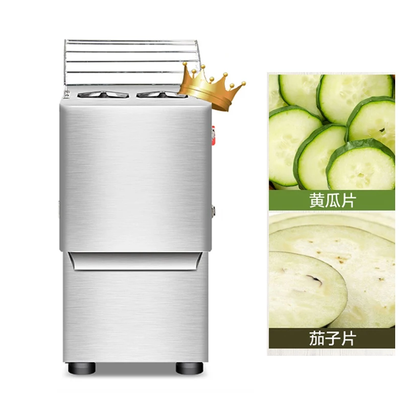 

Stainless Steel Vegetable Cutting Machine Electric Potato Cucumber Ginger Cutter Onion Slicer Machine Vegetable Shredding Machin