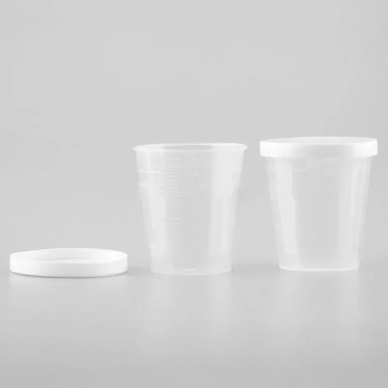 10Pcs 30ml Plastic Graduated Measuring Cup Liquid Container Medicine Measuring Measure Cups Transparent Mixing Cup