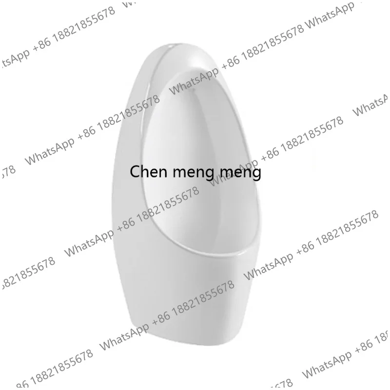 Ceramic urinal wall-mounted urinal, hand-pressed hanging urinal bathroom 7018