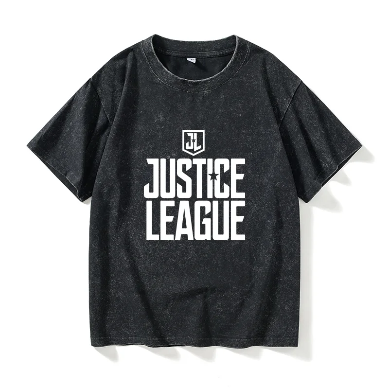 

Футболка Justice League Fla Baan Wonder Woman, круглый вырез, размер S-XL, хлопок, летняя